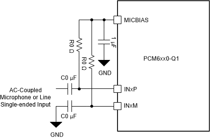 PCM6240-Q1 PCM6260-Q1 PCM6340-Q1 PCM6360-Q1 sch-02-pcm6240-sbas884.gif