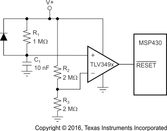 TLV3491 TLV3492 TLV3494 ai_reset_msp430_bos262.gif