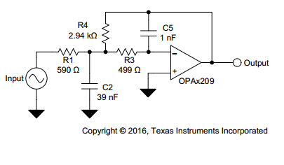 OPA209 OPA2209 OPA4209 typ_app_lpf_sbos426.png