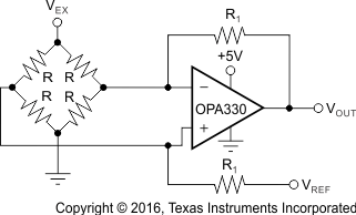 OPA330 OPA2330 OPA4330 ai_amp_bridge_bos432.gif