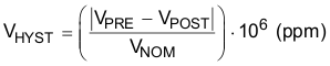 REF5020A-Q1 REF5025A-Q1 REF5030A-Q1 REF5040A-Q1 REF5045A-Q1 REF5050A-Q1 q_hysteresis_bos410.gif