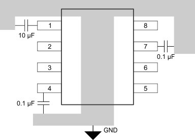 INA148-Q1 INA148_Layout.gif