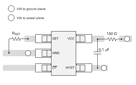 TMP709-Q1 TMP70x_Layout.gif