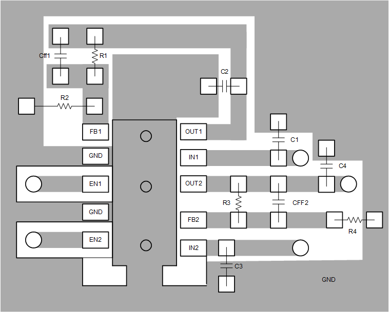 TLV751 sbvs385-layout-1.gif