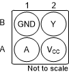 SN74AUP1G17 sn74aup1g17-yfp-package-pinout.gif