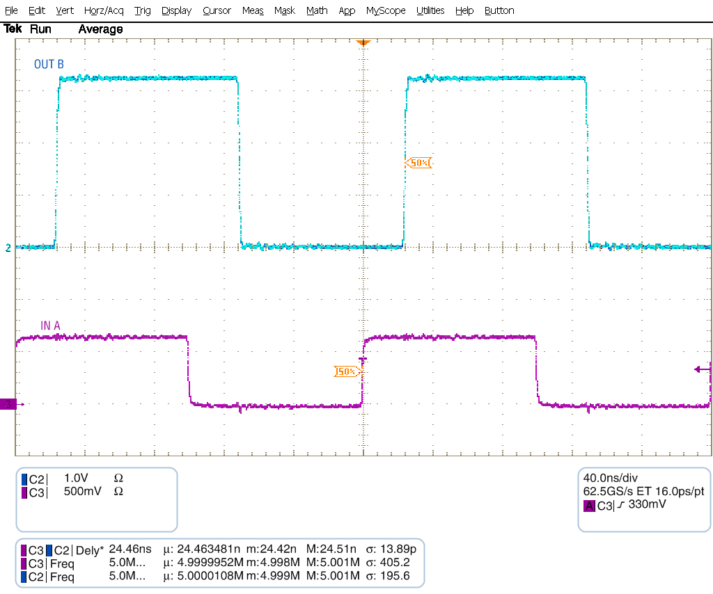 SN74AXCH2T45 SN74AXC1T45_APPLICATION_CURVE.png