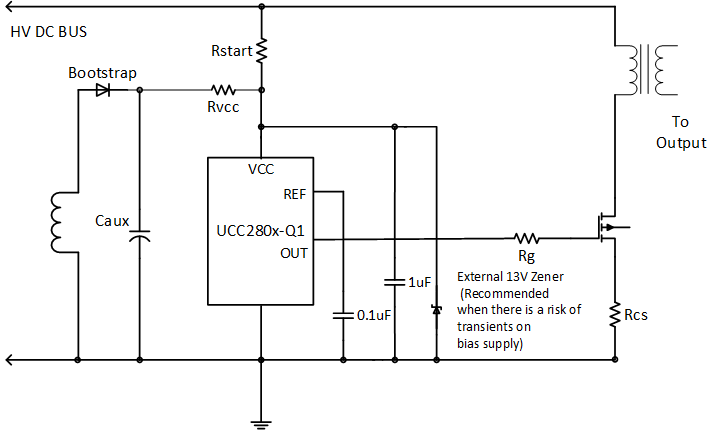 UCC2800-Q1 UCC2801-Q1 UCC2802-Q1 UCC2803-Q1 UCC2804-Q1 UCC2805-Q1 Block-Diagram.gif