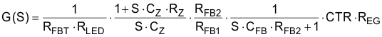 UCC2800-Q1 UCC2801-Q1 UCC2802-Q1 UCC2803-Q1 UCC2804-Q1 UCC2805-Q1 Equation_39_SLUS270.gif