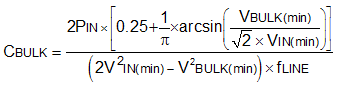 UCC2800-Q1 UCC2801-Q1 UCC2802-Q1 UCC2803-Q1 UCC2804-Q1 UCC2805-Q1 Equation_7_2_SLUS207E.gif