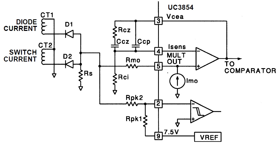 UC2854B-EP curr_trans_neg_sgls318.png