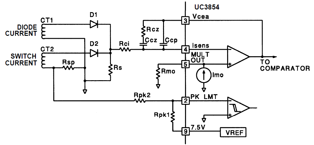 UC2854B-EP curr_trans_pos_sgls318.png