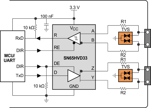 SN65HVD30-EP SN65HVD31-EP SN65HVD32-EP SN65HVD33-EP SN65HVD34-EP SN65HVD35-EP transientprot_slls665.gif