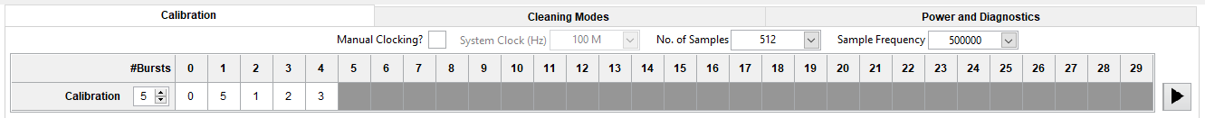 ULC1001 DRV2901 ULC1001-DRV-FL-EVM ULC1001-DRV290XEVM Calibration Mode
                    Sequence