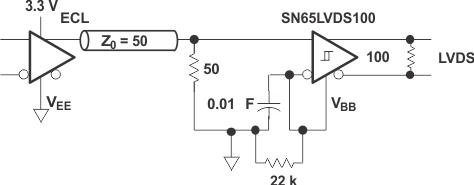 SN65LVDS100 SN65LVDT100 SN65LVDS101 SN65LVDT101 ai_pecl_lls516.gif