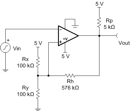 TLV1701-Q1 TLV1702-Q1 TLV1704-Q1 Hysteresis.gif