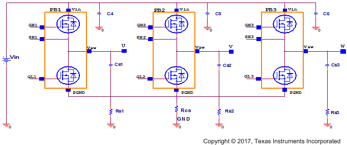 CSD88599Q5DC Recommended Ringing Reduction Components