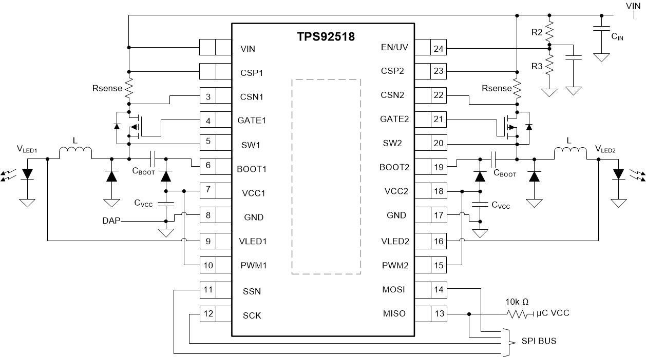 TPS92518-Q1 TPS92518_TypApp_Schematic.gif