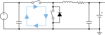 BQ25618 BQ25619 High Frequency Current Path