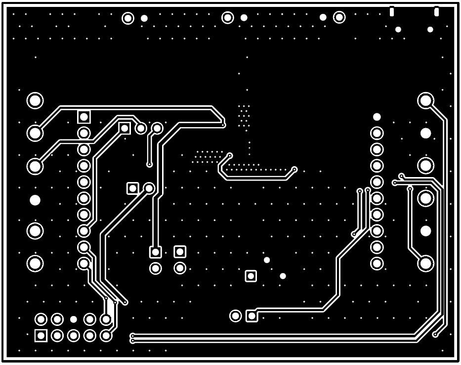 BQ25186EVM Bottom Layer