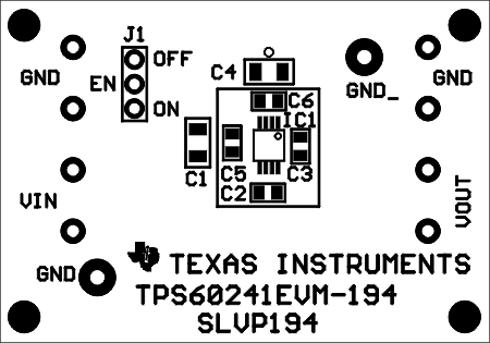 TPS60240 TPS60241 TPS60242 TPS60243 layoutexample1.gif