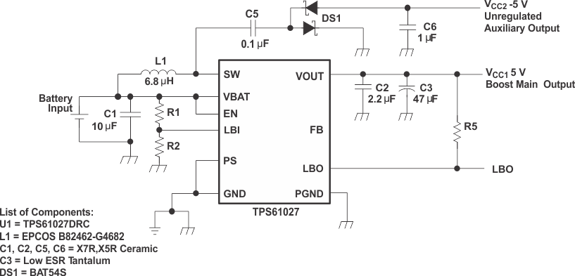 TPS61020 TPS61024 TPS61025 TPS61026 TPS61027 TPS61028 TPS61029 ai_PSS_Nout_lvs451.gif