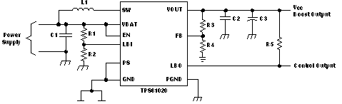 TPS61020 TPS61024 TPS61025 TPS61026 TPS61027 TPS61028 TPS61029 ai_typ_app_lvs451.gif