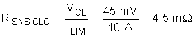 TPS2490 TPS2491 tps2490_equation1.gif