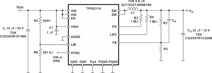 TPS62110 TPS62111 TPS62112 TPS62113 evm_sch_lvs585.gif