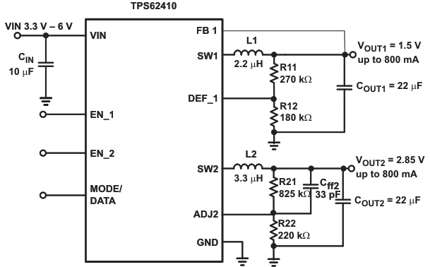 TPS62410 typ_app_las737.gif