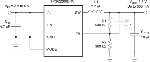 TPS62260 TPS62261 TPS62262 TPS62263 ai_adj15_lvs763.gif