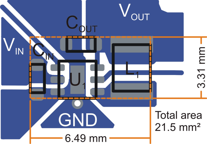 TPS62260 TPS62261 TPS62262 TPS62263 layout_lvs763.gif