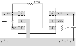 TPS2552 TPS2553 TPS2552-1 TPS2553-1 layout_slvs841.gif