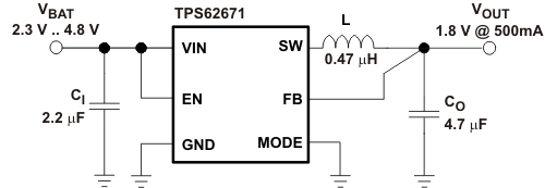 TPS62671 TPS62672 TPS62674 TPS62675 TPS626751 TPS626765 TPS62679 fxd3_lvs952.gif