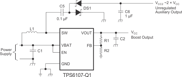 TPS61071-Q1 pwr_sup_pout_lvs510.gif