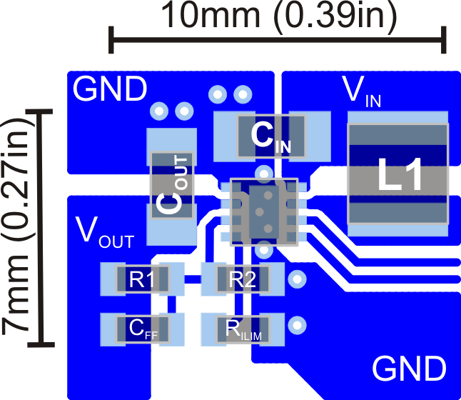 TPS61252_Layout_Metric.gif