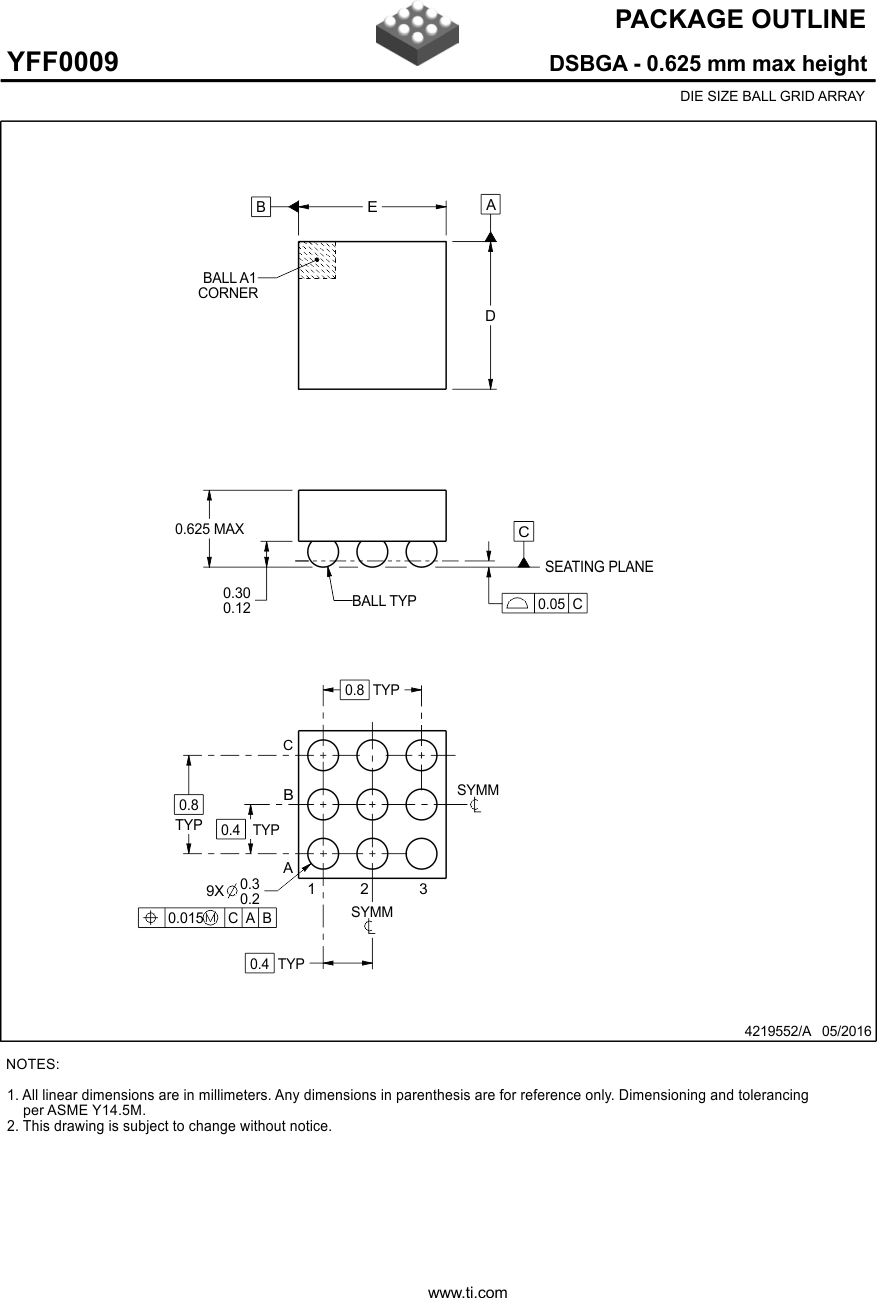 TPS61253 TPS61254 TPS61256 TPS61258 TPS61259 TPS612592 YFF0009_4219552_Page_01.gif