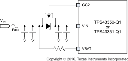 TPS43350-Q1 TPS43351-Q1 rev_bat_prot_lvsar7.gif