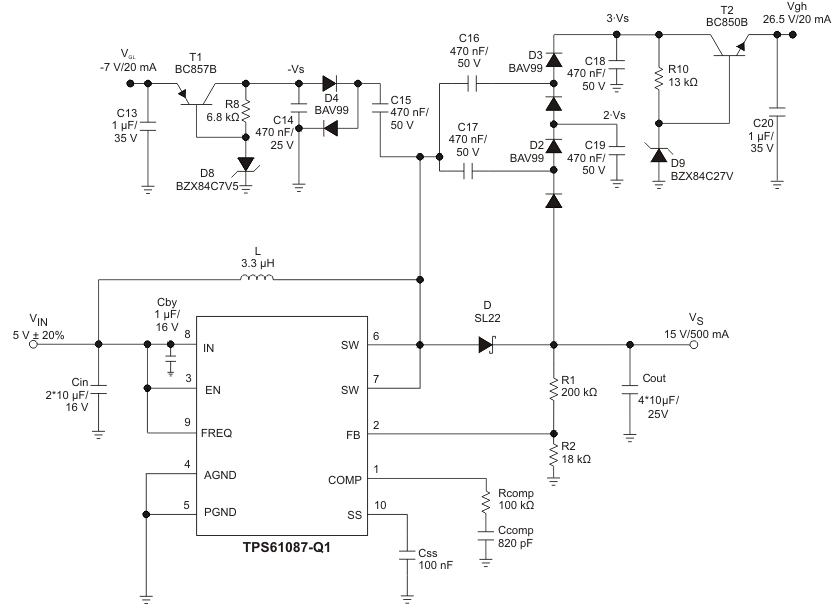 TPS61087-Q1 lcd_app_lvsb50.gif