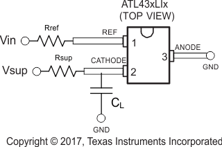 ATL431LI ATL432LI layout_slvsdu6.gif