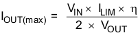 TPS61096A Eq_Iout(max)_SLVSDB2.gif