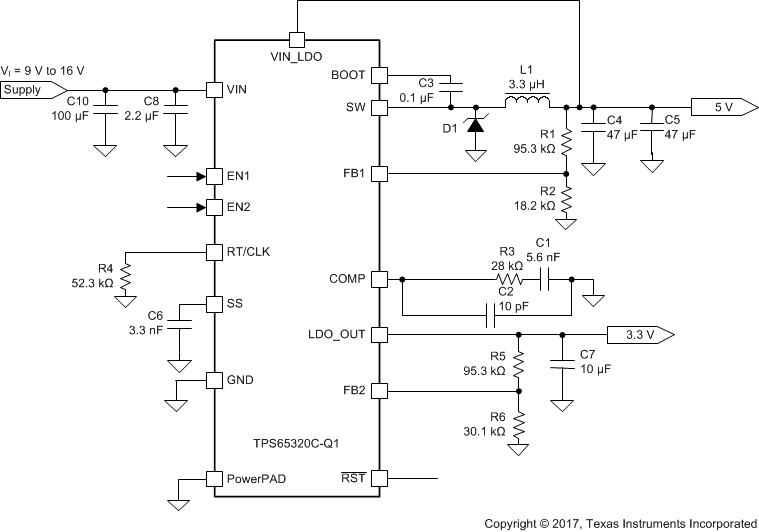 TPS65320D-Q1 TPS65320C_Design_2MHz_Sw_Freq_SLVSD50.gif