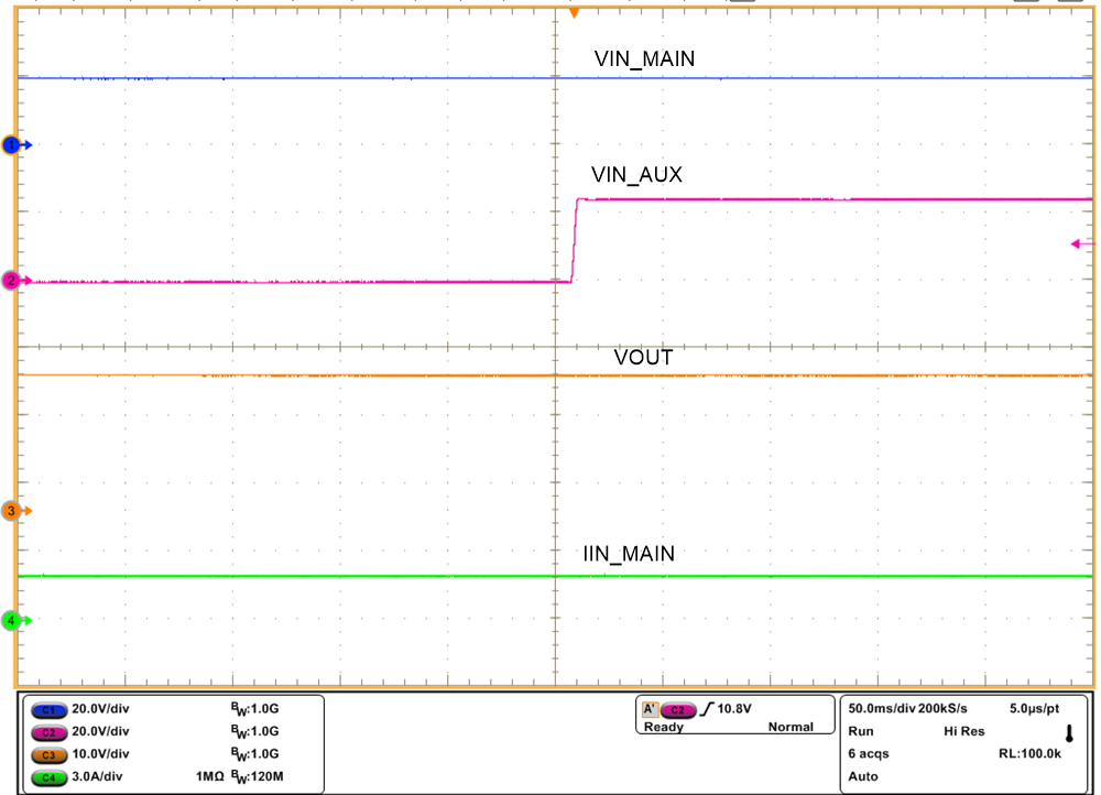 TPS2663 VIN_AUX Power Recovery