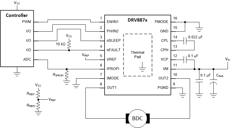 DRV8874 drv887x-typ-app1.gif