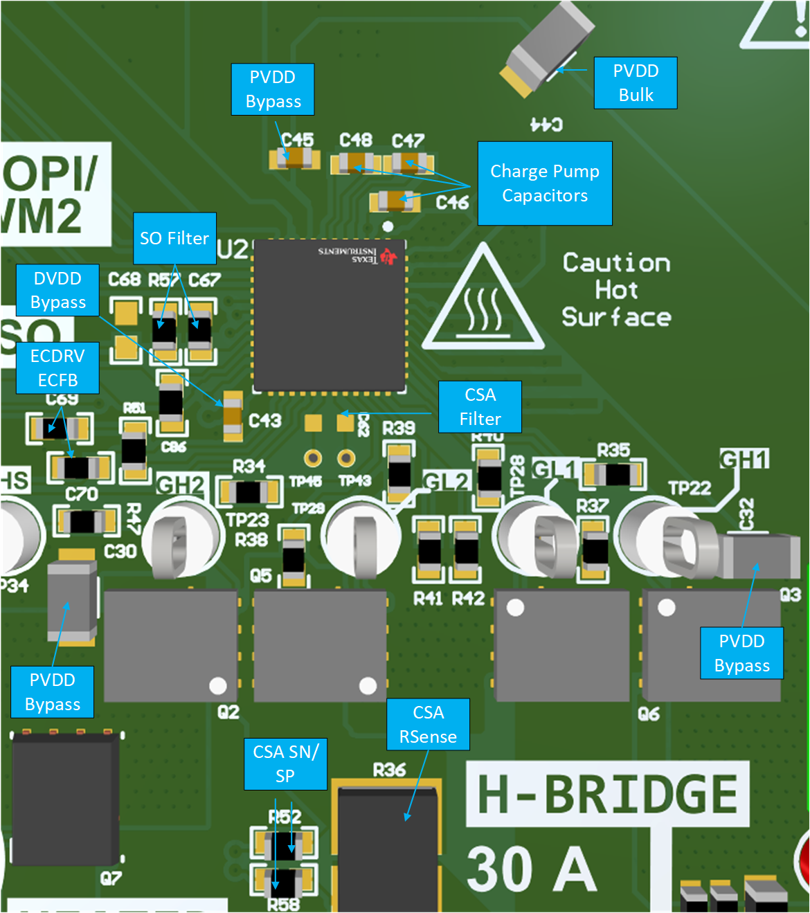 DRV8000-Q1 DRV8000-Q1 Component Placement
                    and Layout