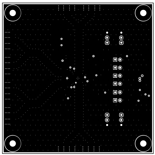 LMKDB1102EVM, LMKDB1202EVM GND Layer 1