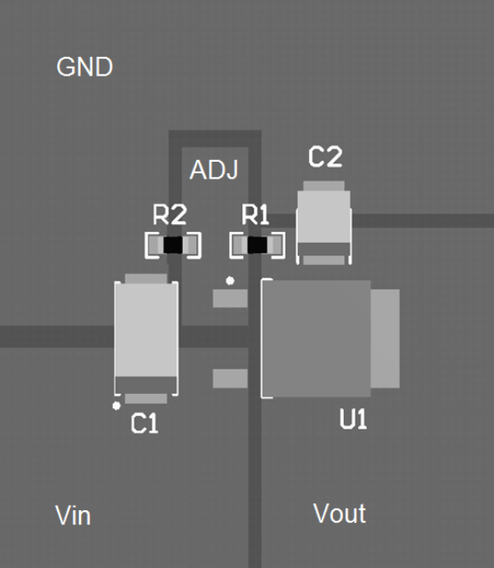 LMS8117A layout_snos487.gif