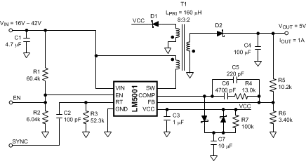 LM5001 LM5001-Q1 20215713.gif