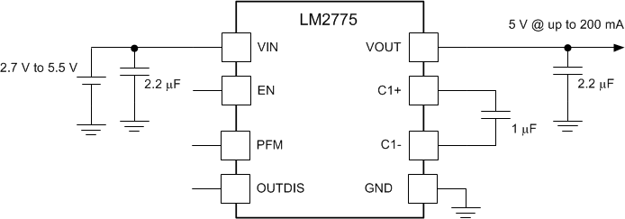 LM2775 LM2775typapp.gif