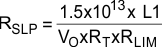 LM3424-Q1 R_SLP_Equation.gif