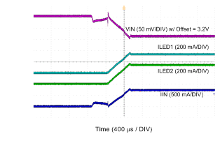 LM3645 IVFM - Down Adjust Only